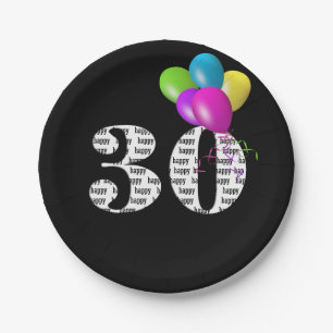30歳の誕生日バルーンブーケ ペーパープレート
