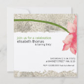 30歳の誕生日パーティの招待状 招待状 (裏面)