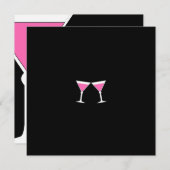 30歳の誕生日パーティの招待状 招待状 (正面/裏面)