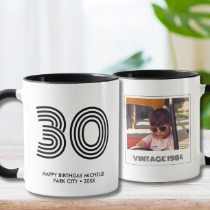 30歳の誕生日パーティーのお気に入りヴィンテージ年マグ マグカップ