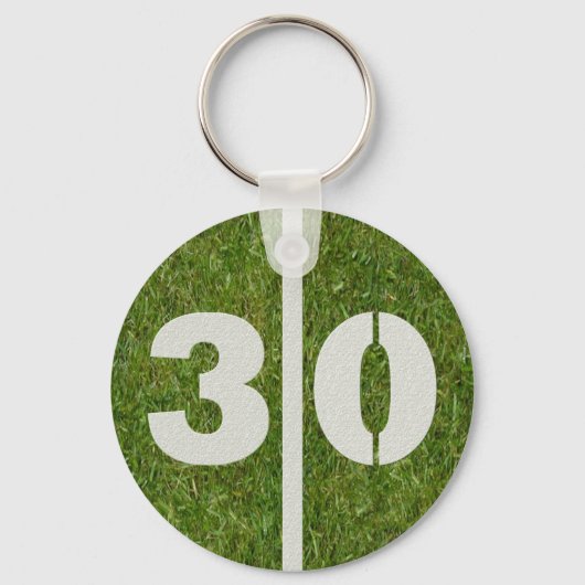 30歳の誕生日パーティーのお願い キーホルダー (正面)