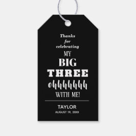 30歳の誕生日パーティーのお願い ギフトタグ