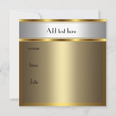 30歳の誕生日パーティーの招待状 ピンク 白 ゴールド 招待状 (裏面)