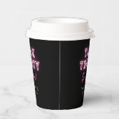 30歳の誕生日パーティーネオンピンク 紙コップ (右)