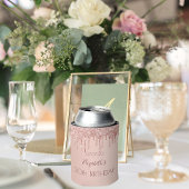 30歳の誕生日パーティーバラ金ゴールドピンクグリッター30グラム 缶クーラー