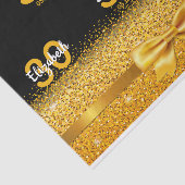 30歳の誕生日パーティーパック金ゴールド名 薄葉紙 (詳細)