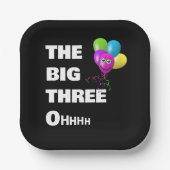 30歳の誕生日パーティーユーモア ペーパープレート (正面)