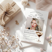 30歳の誕生日パーティー写真エスプレッソ・マルティーニ 招待状