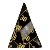 30歳の誕生日パーティー帽子 パーティーハット (右)