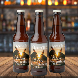 30歳の誕生日パーティー応援のビールガイ ビールラベル