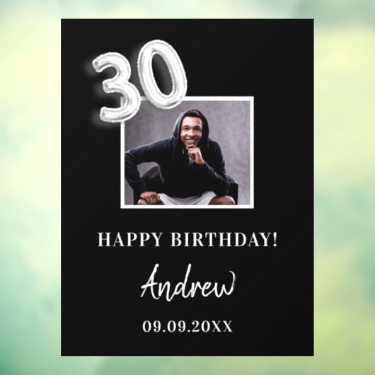 30歳の誕生日パーティー黒人写真名guy ウィンドウサイン (シート3)