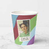 30歳の誕生日パーティー30歳気のあるそぶりをしたと盛大な写真 紙コップ (正面)