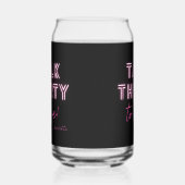 30歳の誕生日パーティー ガラス缶 (左)