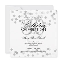 30歳の誕生日パーティー シルバーフォイル グリッター ライト