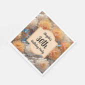 30歳の誕生日パーティー スタンダードランチョンナプキン (角)