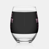 30歳の誕生日パーティー ステムなしワイングラス (右)