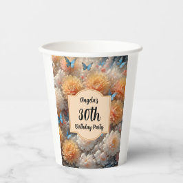 30歳の誕生日パーティー 紙コップ