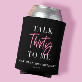 30歳の誕生日パーティー 缶クーラー
