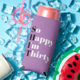 30歳の誕生日パーティーSeltzer Ca スリム缶クーラー