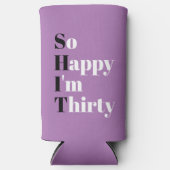 30歳の誕生日パーティーSeltzer Ca スリム缶クーラー (正面)