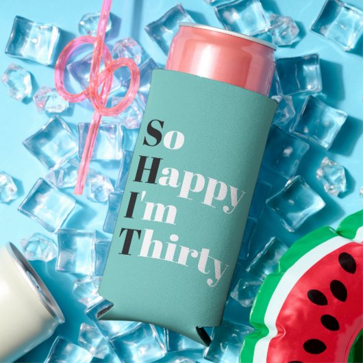 30歳の誕生日パーティーSeltzer Ca スリム缶クーラー (インサイチュ 夏)