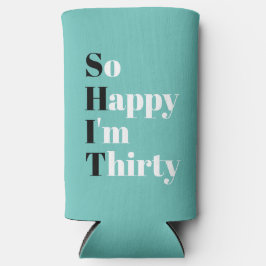 30歳の誕生日パーティーSeltzer Ca スリム缶クーラー