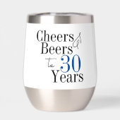 30歳の誕生日ビールと応援タイポグラフィパーティー (背面)