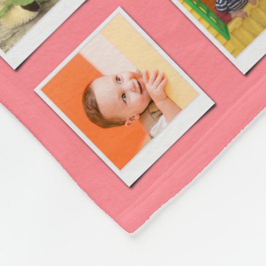 30歳の誕生日ファミリー写真集49写真 フリースブランケット (角)