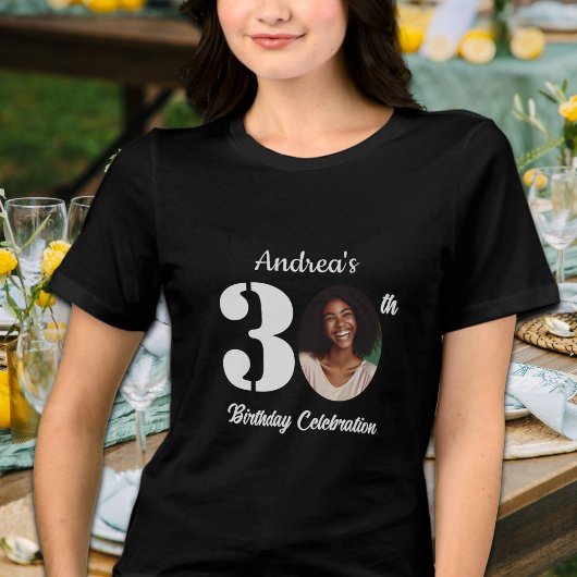30歳の誕生日フォトゲスト トライブレンドTシャツ