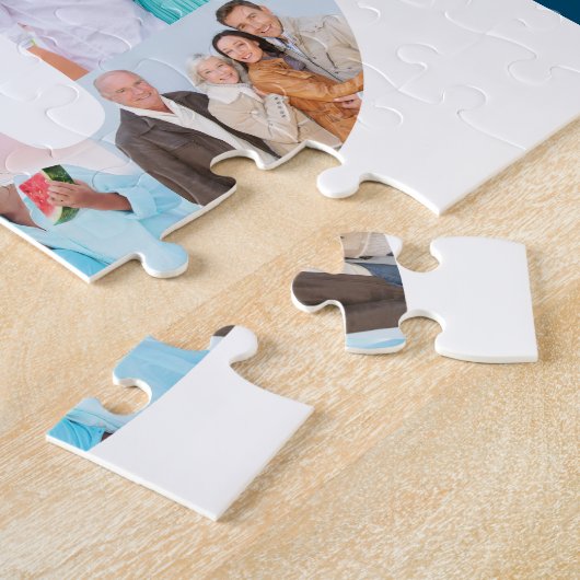 30歳の誕生日フォトコラージュ第30回記念 ジグソーパズル (側面)