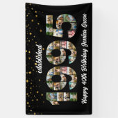 30歳の誕生日フォトコラージュ設立1995 横断幕 (縦)