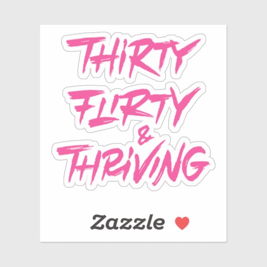 30歳の誕生日プレゼント:30歳気のあるそぶりをしたで盛り上がり シール (シート)