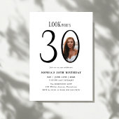 30歳の誕生日ミニマルを見る 招待状