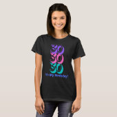 30歳の誕生日レトロナンバーズ20年代末 Tシャツ (正面フル)
