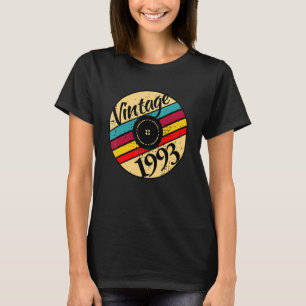 30歳の誕生日ヴィンテージ1993年ビニールレコード1 Tシャツ