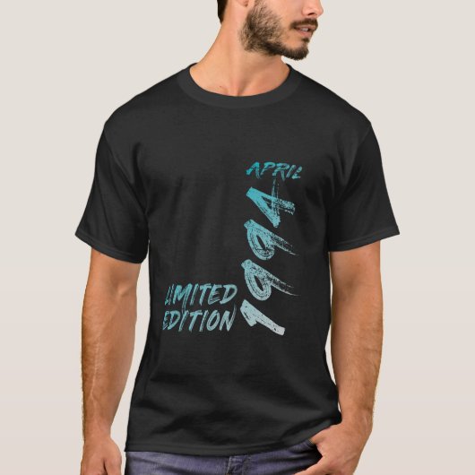 30歳の誕生日ヴィンテージ1994年4月30歳の男性 Tシャツ (正面)