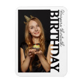 30歳の誕生日写真カレッジパーティー マグネット (縦)