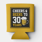 30歳の誕生日応援&ビールから30年 缶クーラー (裏面)