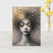 30歳の誕生日悔やみや弔慰 カード (黄色い花)