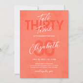 30歳の誕生日招待状カード 招待状 (正面)