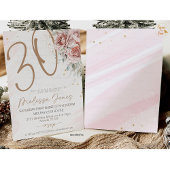 30歳の誕生日招待状ブランチ招待状 招待状