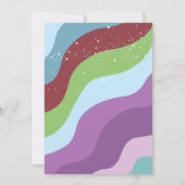 30歳の誕生日招待状30気のあるそぶりをした歳と繁栄 招待状 (裏面)