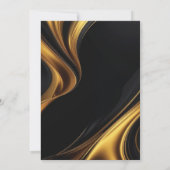 30歳の誕生日招待状。エレガント招待状。任意の年齢 招待状 (裏面)