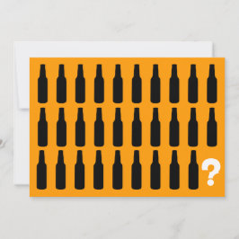 30歳の誕生日招待状 – ビール応援! 招待状