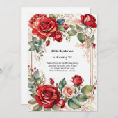 30歳の誕生日招待状 招待状 (正面/裏面)