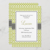 30歳の誕生日招待状 招待状 (正面/裏面)