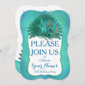 30歳の誕生日招待状 招待状 (正面/裏面)