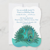 30歳の誕生日招待状 招待状 (裏面)