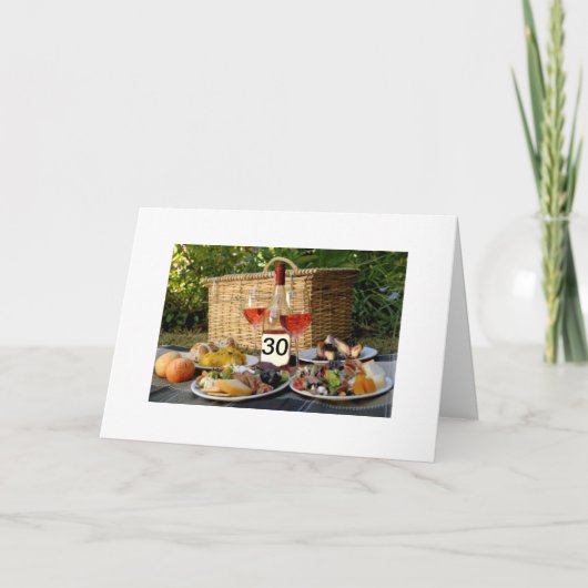 30歳の誕生日素晴らし。 カード (正面)