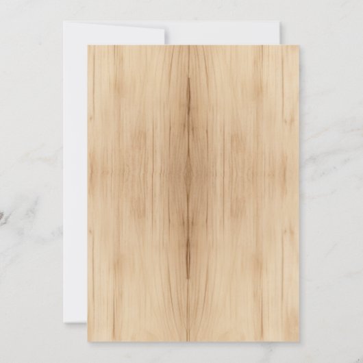 30歳の誕生日素朴木ひまわり水彩 招待状 (裏面)